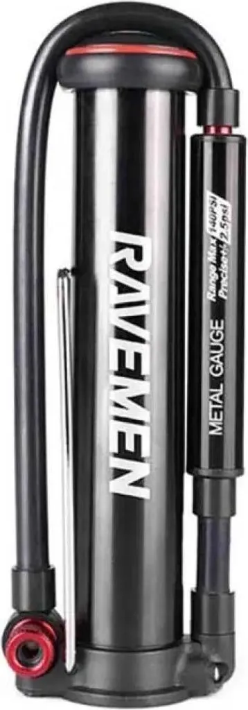 Pompe vélo haute pression Ravemen 220 Psi Argent spécial dépannage