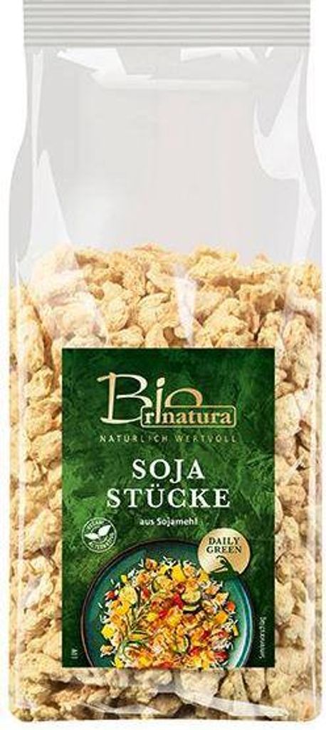 Rinatura Soja Stücke 250 G Beutel Vegan Proteinreich