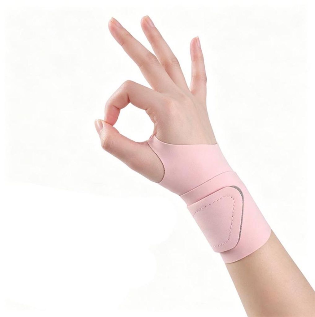 INF Fitness-Handgelenkbandage Nylon 36cm x 6.5cm, 2er-Pack, Kompression