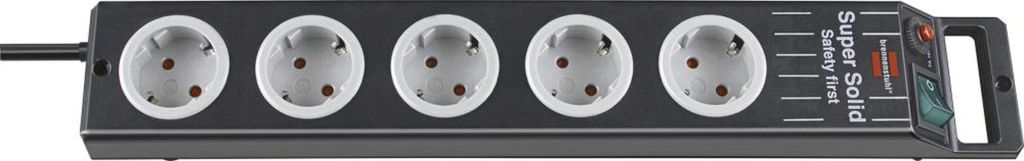 Brennenstuhl Super-Solid-Line Steckdosenleiste 5-fach Produktbild 