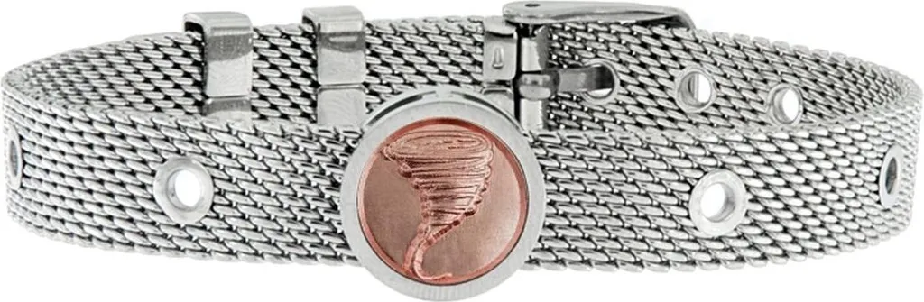 Talent Jewels TJA-5-12-02-1-215: Bracciale Argento Uomo Minimal