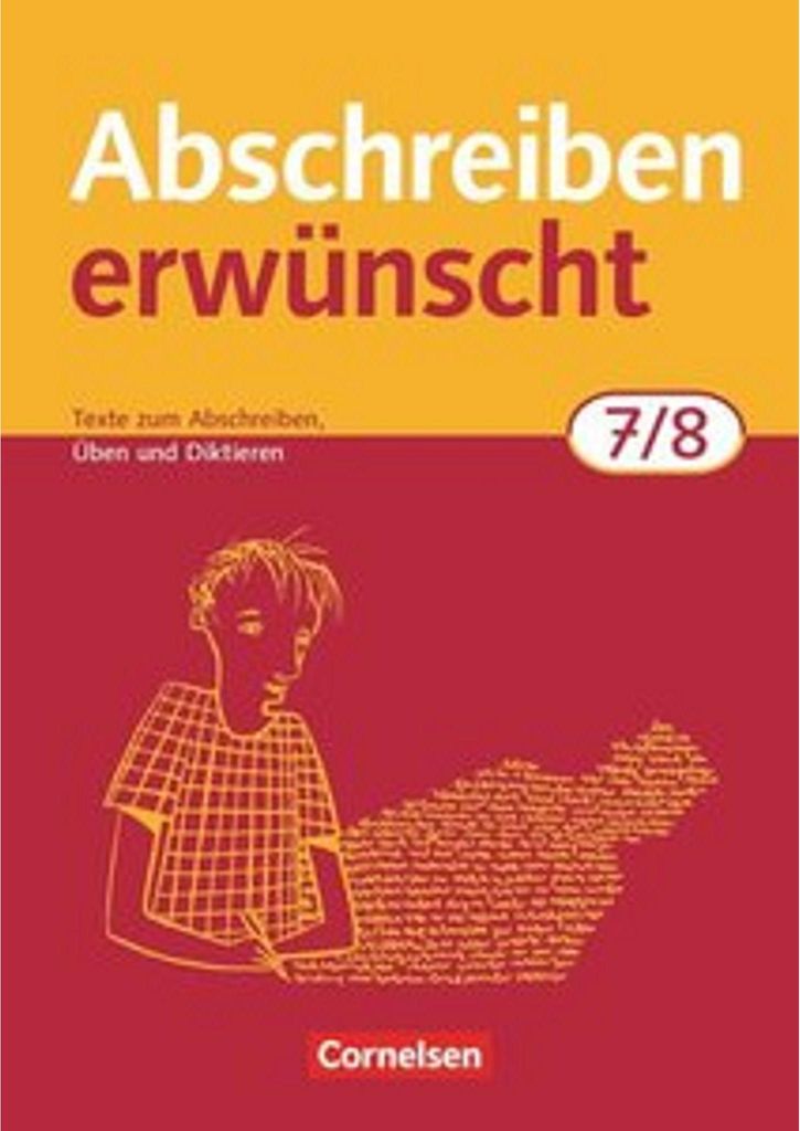 Abschreiben erwünscht. 7./8. Schuljahr. Trainingsheft. Immagine del prodotto 