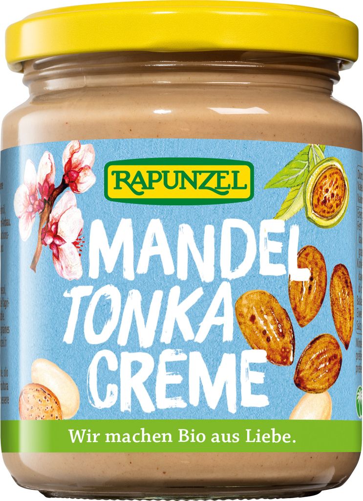 Rapunzel 130705, Gemischter Nussaufstrich, Mandel, 250 g, Produktbild 