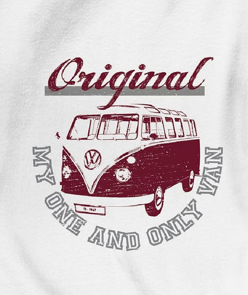 VW Volkswagen Decke Bulli T1 My One and Only 130x170 cm Kuscheldecke