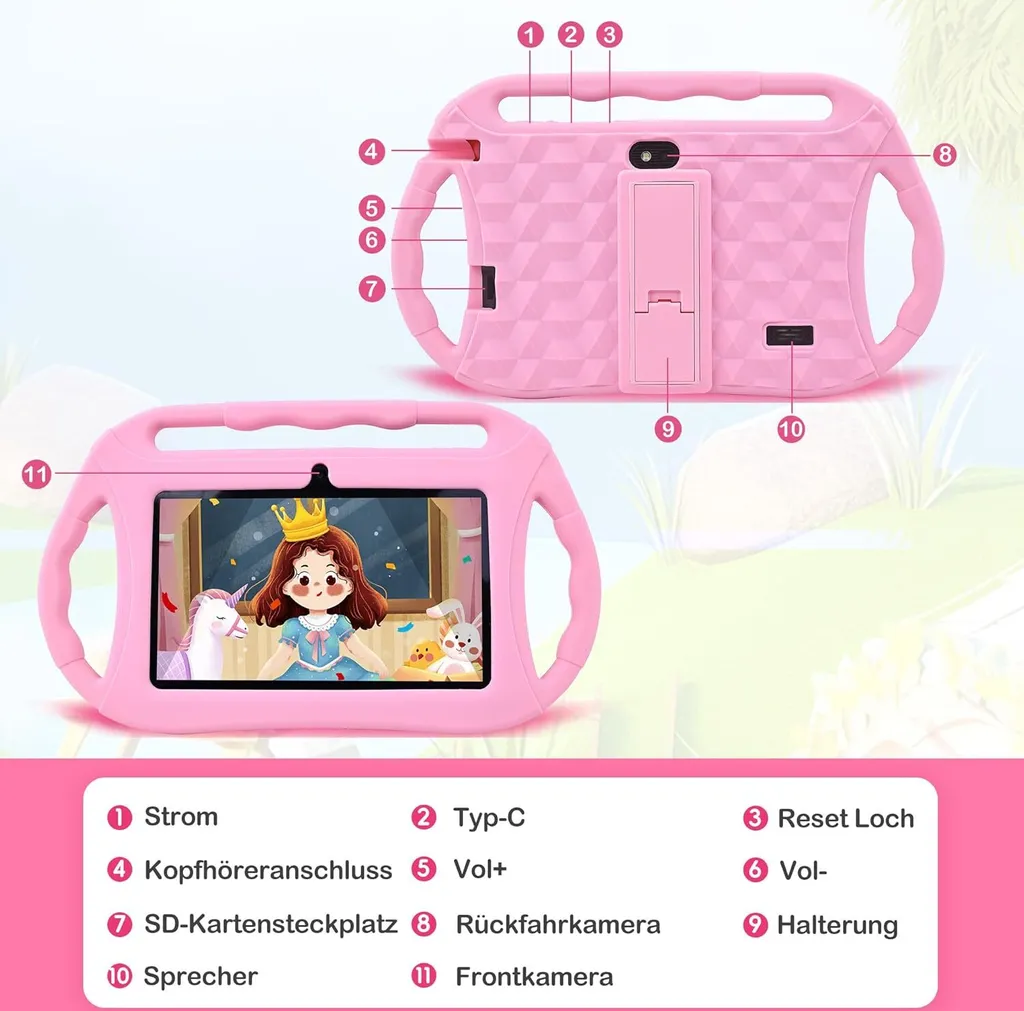Veidoo Tablet Apprendimento Bambini 7" 32GB Android - iWawa Kids - 5