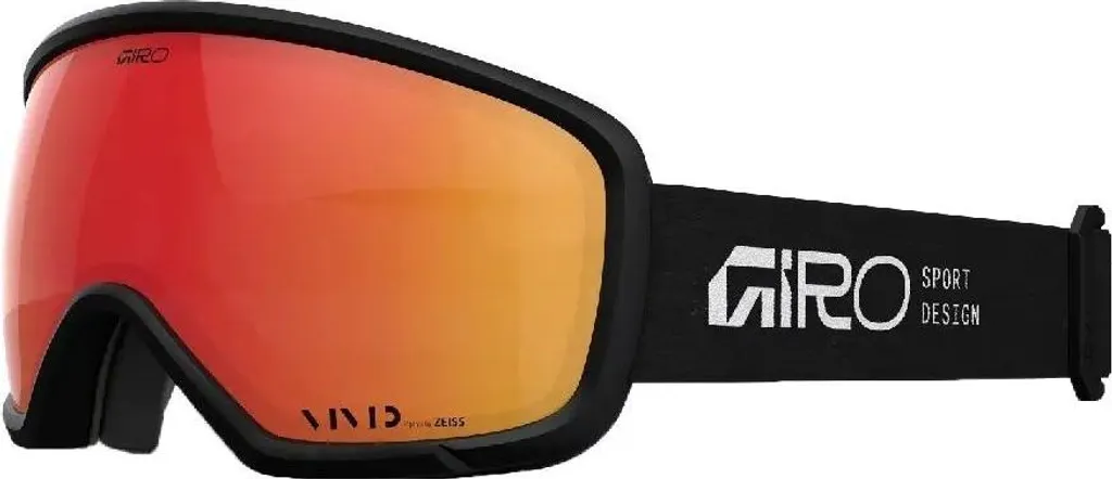 Masque de ski GIRO Ringo Noir - Écran Vivid Onyx pour Vision Optimale