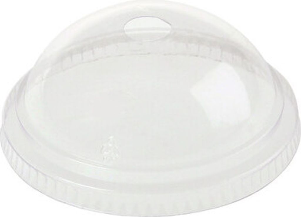 250x  Domdeckel mit Loch zu Becher 200+250 ml Ø 76mm Produktbild 