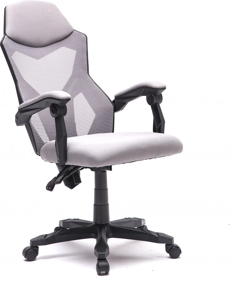 Schreibtischstuhl Fresno - Gaming Stuhl - grau Produktbild 
