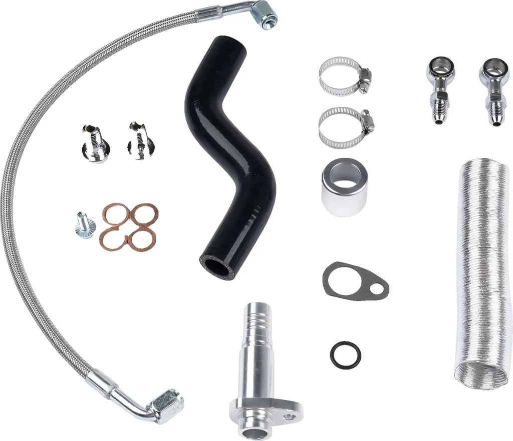 Kit Linea Olio Turbo Acciaio Alta Qualità | Compatibile Francesi