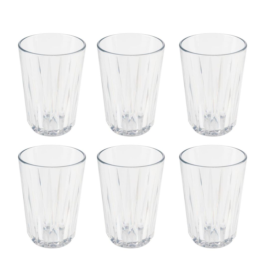 Trinkbecher -CRYSTAL- 6er Set - Tritan, 0,15 Liter, Produktbild 