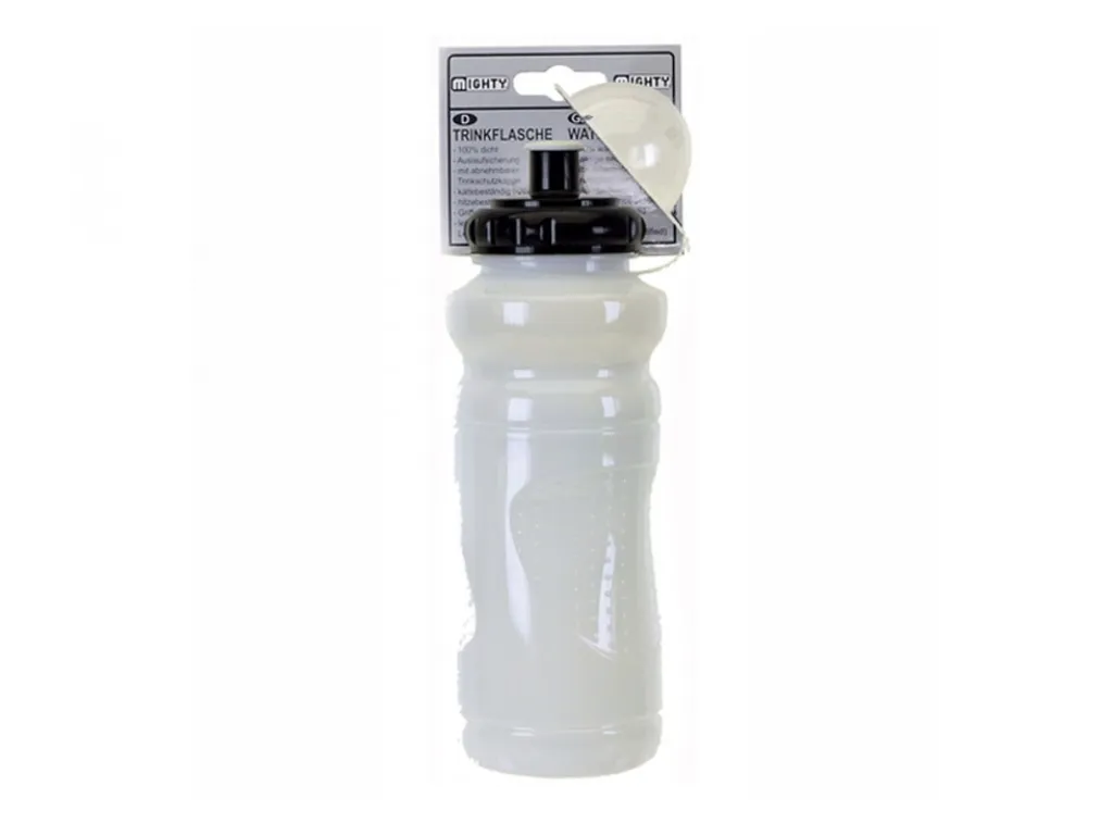 Bidon de Vélo 700 ml Mighty Blanc Transparent Idéal pour VTT et Route - 4