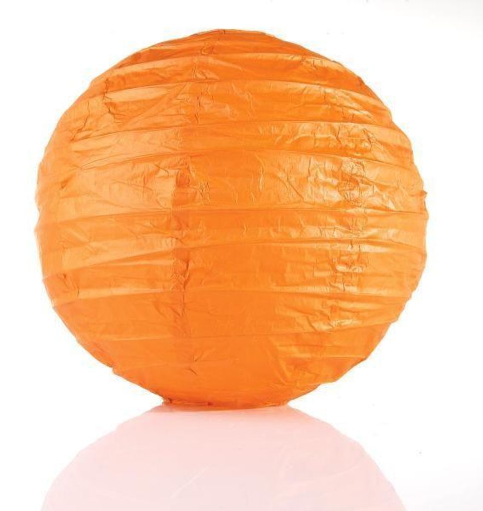 Mömax Leuchtenschirm Valentina aus Papier in Orange Produktbild 