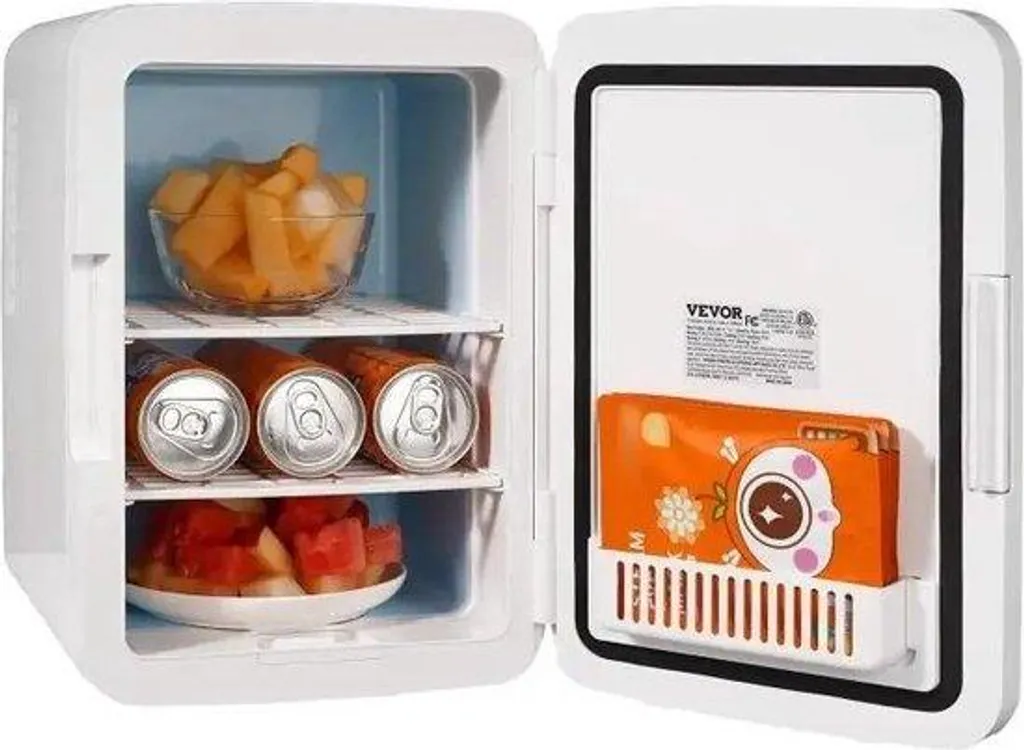 Frigo de bureau 10L Blanc - Mini glacière électrique portable polyvalente