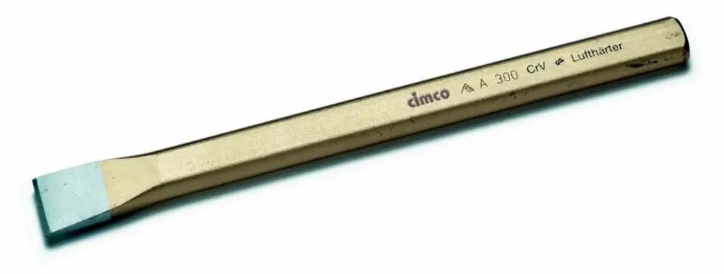 Ciseau de tailleur de pierre Cimco 250mm en acier trempé ultra résistant