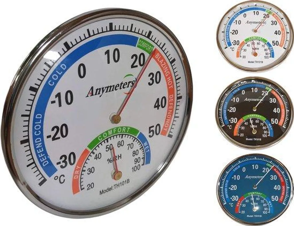 Contrôler température et humidité maison : thermomètre extérieur 13cm