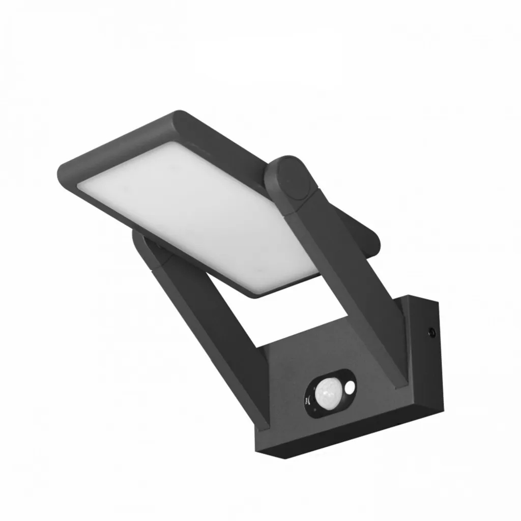 Spot solaire PROA noir 4000K : la solution sans fil pour votre extérieur