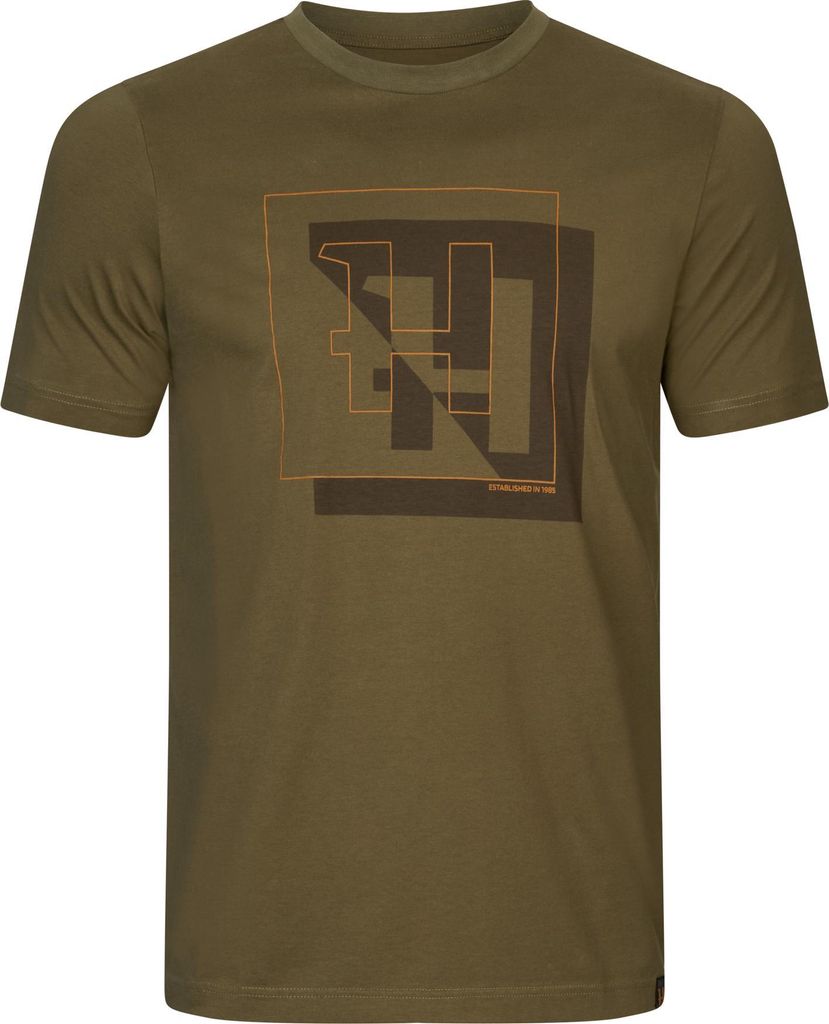 Härkila Herren Logo T-Shirt dark olive L