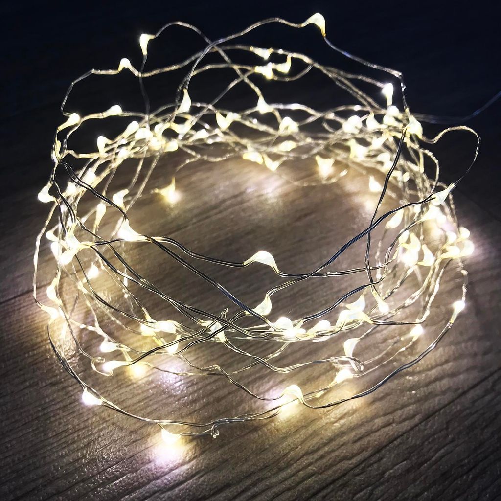 100er LED Lichterkette Weihnachtsbeleuchtung Produktbild 