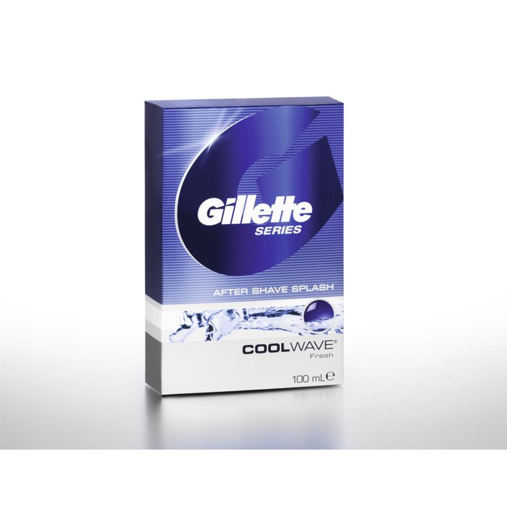 Gillette Cool Wave After Shave Splash For Men 100ml Produktbild 