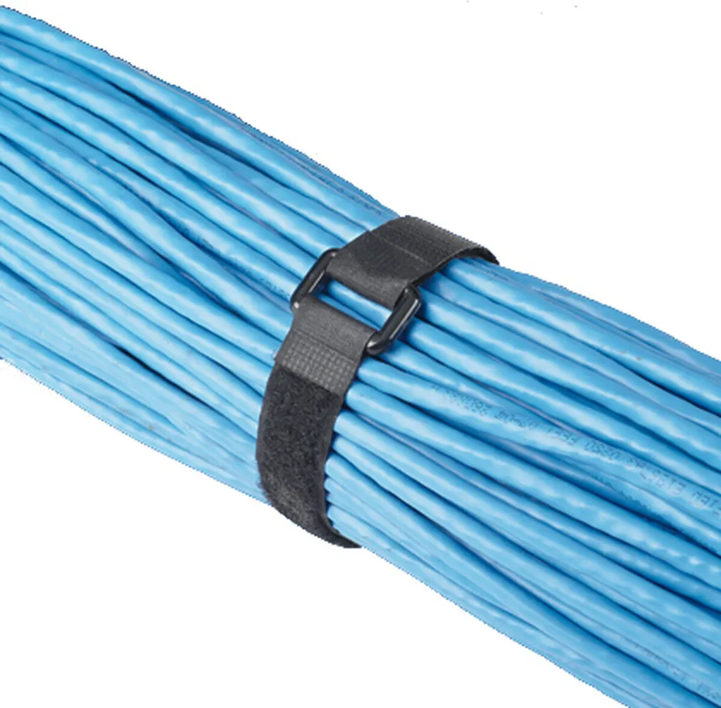 Panduit HLC3S-X0 Tak-Ty Nero - Fascette a Strappo con Anello 305mm