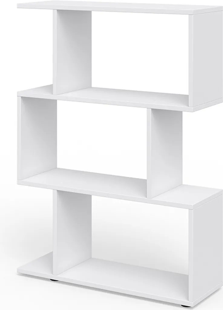 Étagère de séparation Vicco Levio Blanche 70x97cm Bibliothèque Design