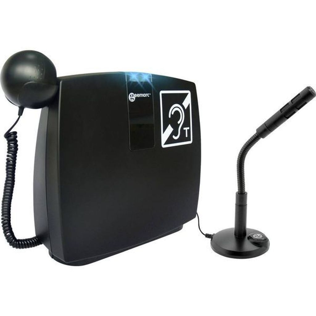 Geemarc LH102 tragbare Induktionsschleife (zB Serviceschalter) - mobiles Ringschleifensystem - Festinstallation möglich - Tonübertragung durch T-...
