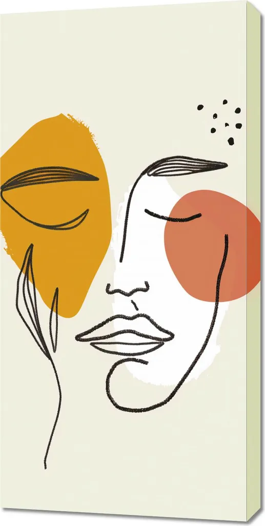 Quadro 50x100 cm Sussurro dello spazio