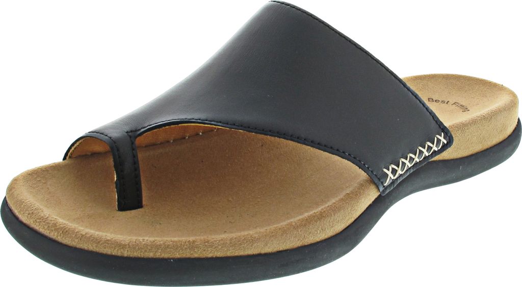 Gabor Shoes Zehensteg Schwarz Glattleder Größe: 39 Normal Produktbild 90