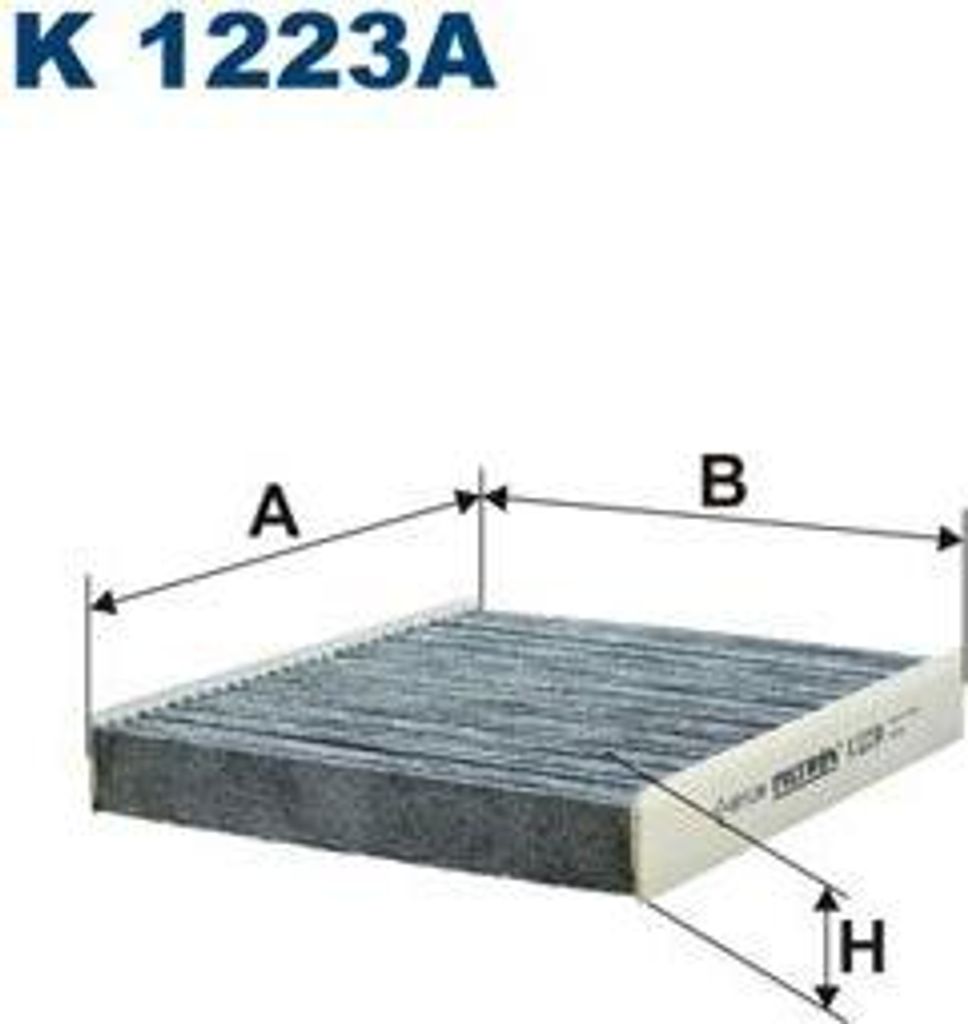 FILTRON K 1223A Innenraumluftfilter OE 13503675 kompatibel mit Zafira, Mokka, Meriva, Karl, Insignia, Cascada, Astra J, Astra (A04), Ampera, Volt, ...
