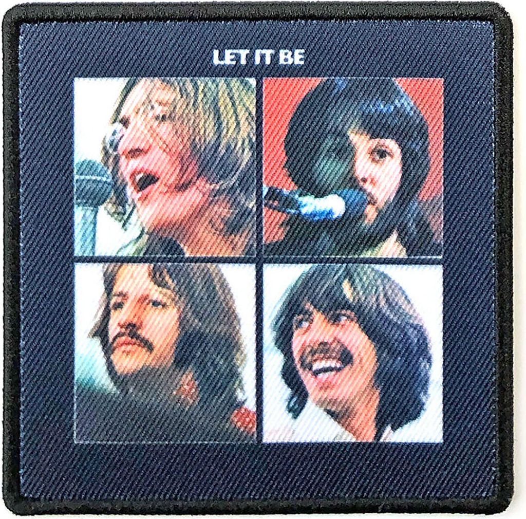 The Beatles Let It Be Album Cover Aufbügler