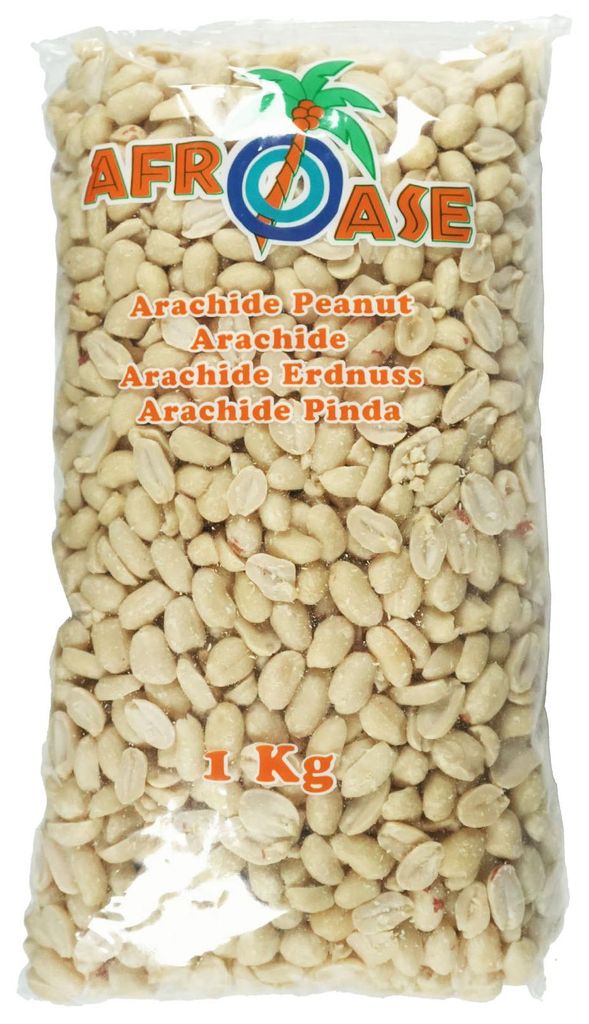 Afroase Erdnüsse geschält 1kg Produktbild 