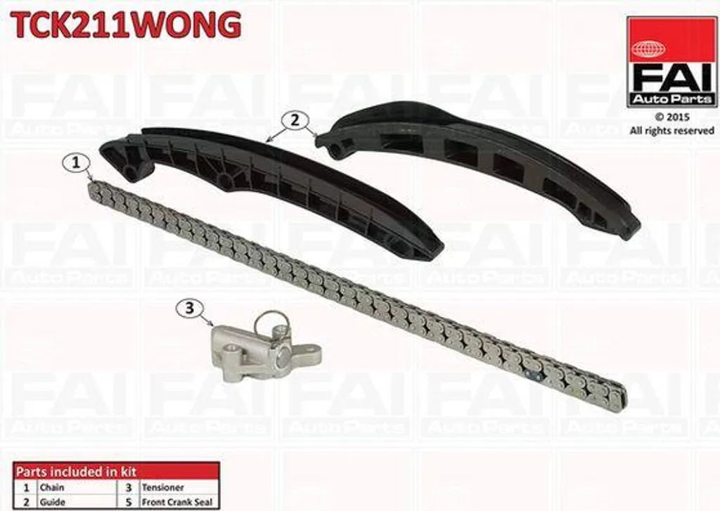 Supprimer Bruit Chaîne Distribution 03C109158A pour VW Golf 5, 6 et Jetta