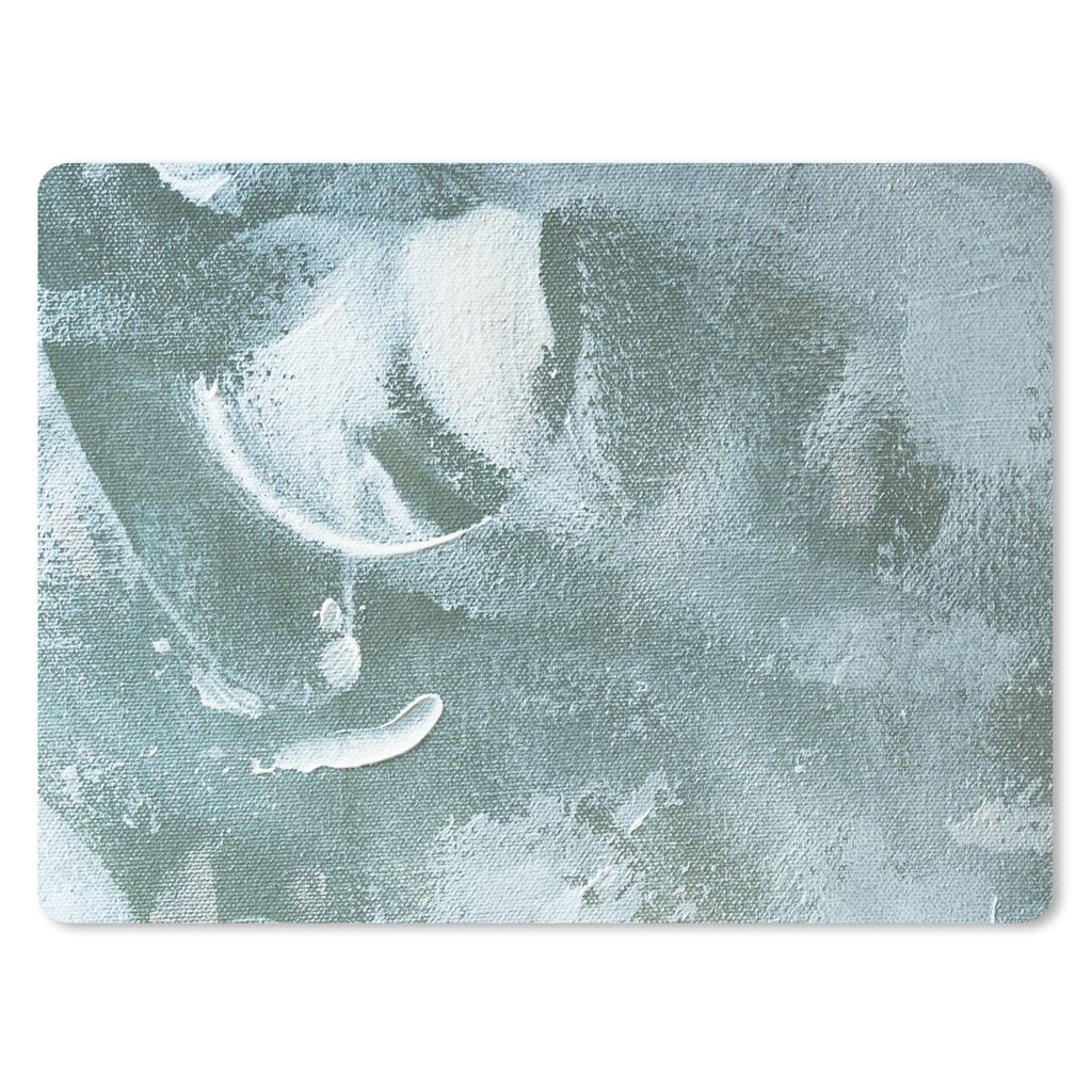 MuchoWow Mauspad Mousepad Acrylfarbe - Abstrakt - Design 40x30 cm - Mousepads - Maus Mat - Pad - Mausunterlage - Anti Rutsch