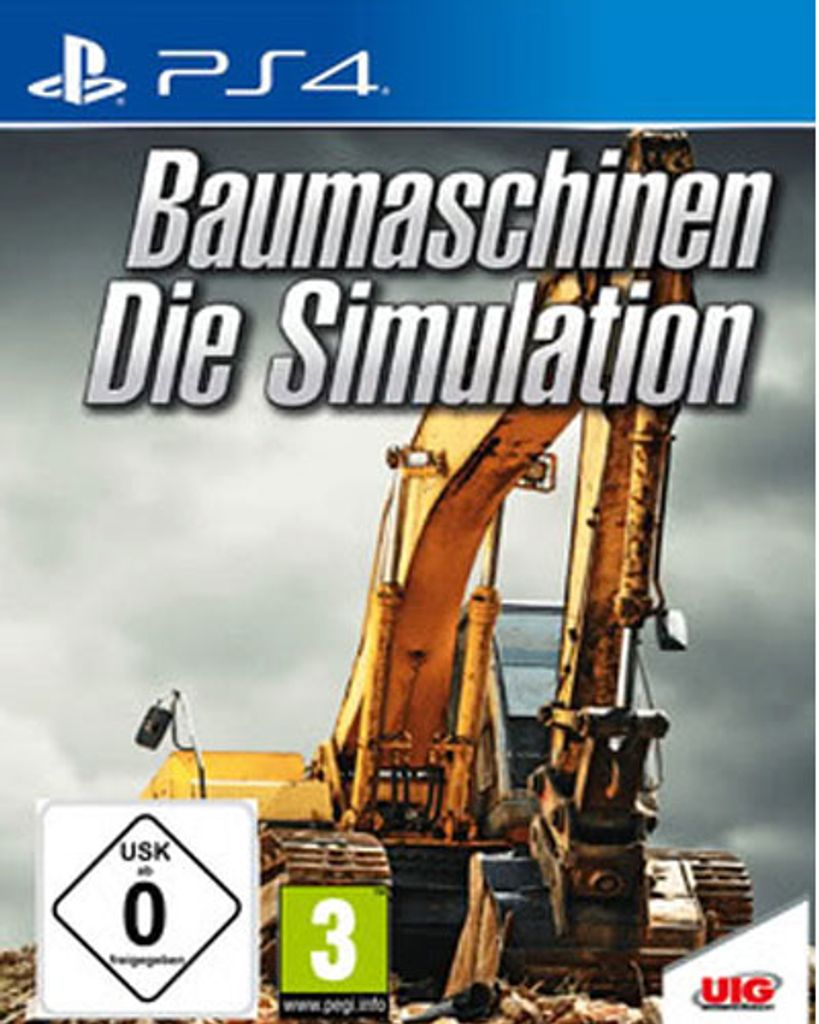 Baumaschinen - Die Simulation (PlayStation PS4)