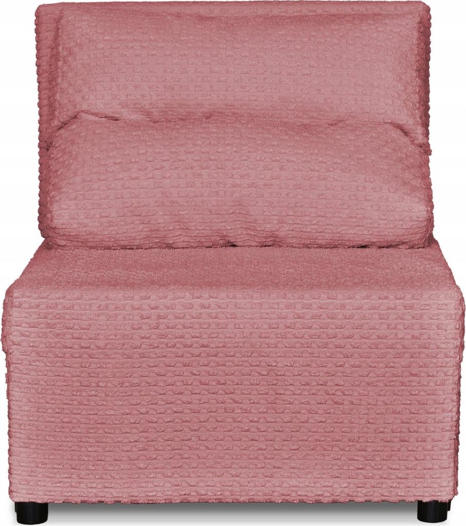 Family Meble Sessel Kimo Relaxsessel Sessel mit Schlaffunktion Bequemer Sessel mit Stauraum Loungesessel Sessel Wohnzimmer Schlafzimmer Dunkelrosa(T)