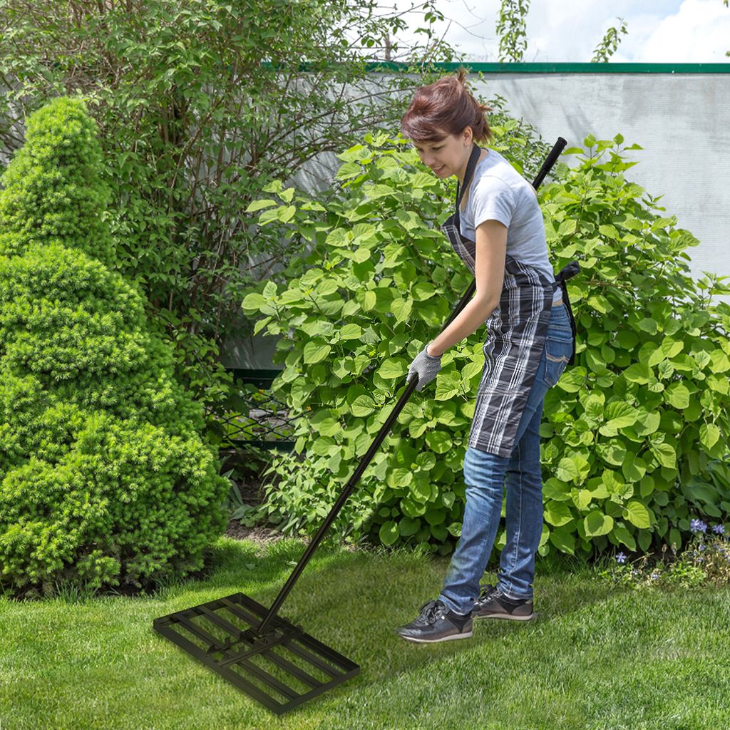 YARDIN Hrábě na trávu Kovové hrábě na trávu, nářadí na Obrázek produktu 10