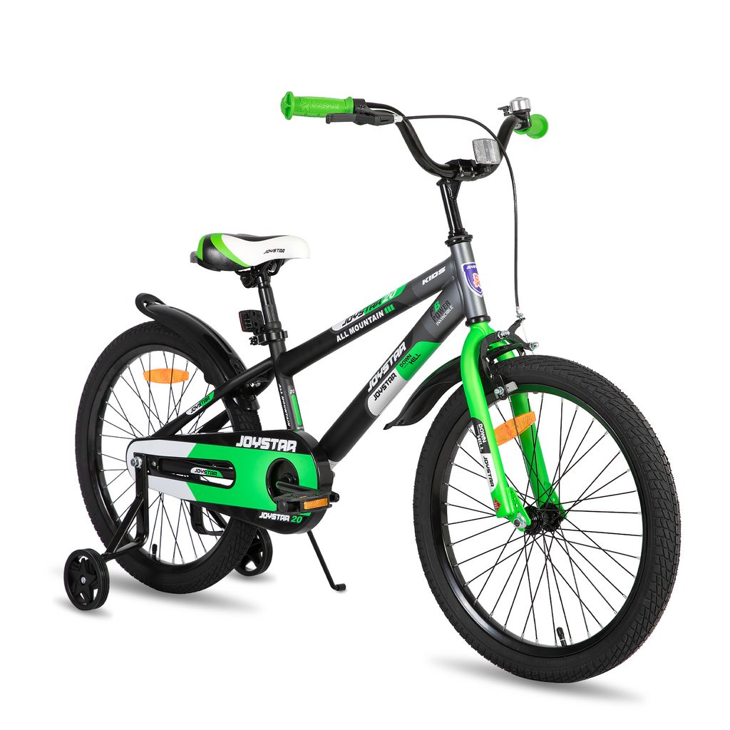 JOYSTAR Berry 20 Zoll Kinderfahrrad für 2-13 jährige Jungen & Mädchen, Jungenfahrrad mit Stabilisatoren
