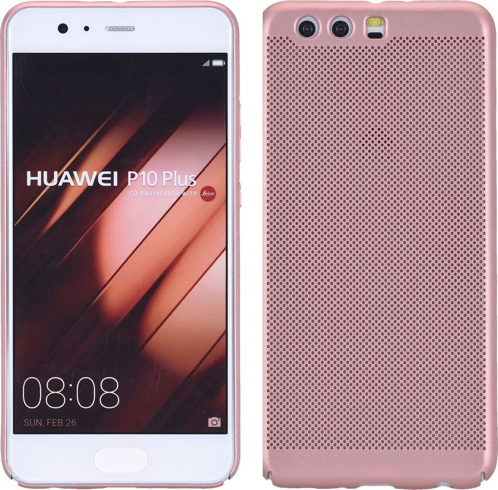 Handy Hülle für Huawei P10 Lite Schutzhülle Case Tasche Cover Etui Pink