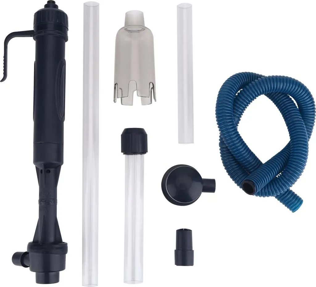 Kit Changement d'Eau Aquarium et Nettoyeur à Pile pour Sable et Vase