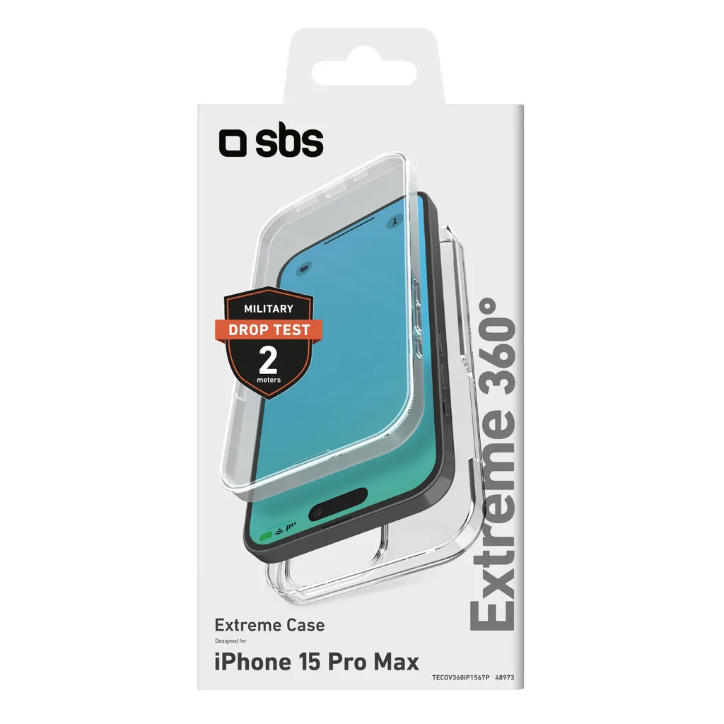Protection smartphone 6.7 pouces SBS Extreme coque intégrale invisible - 3