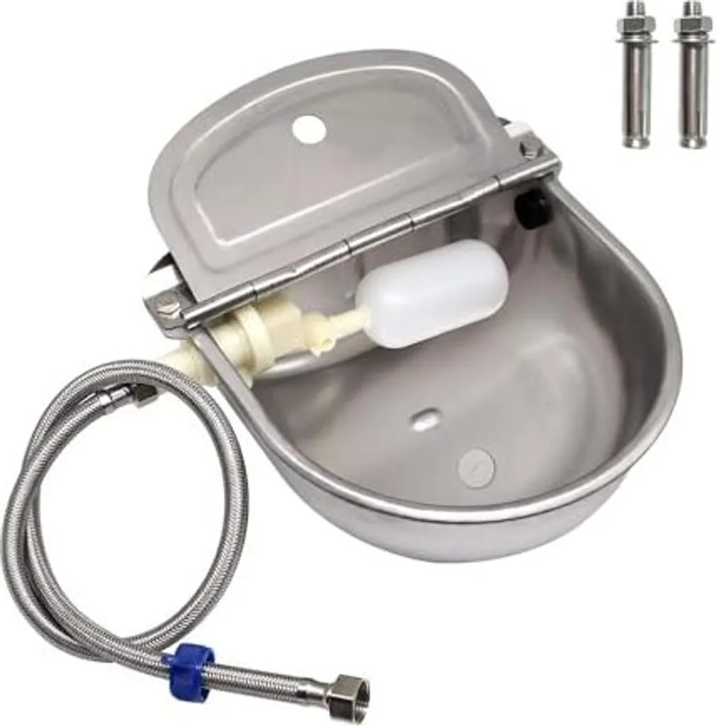 Abbeveratoio Automatico Professionale Bestiame Acciaio Inox 304