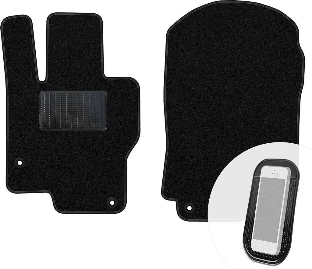 Tappetini Auto Anteriori Su Misura Mercedes GL X164 06-12 Velours
