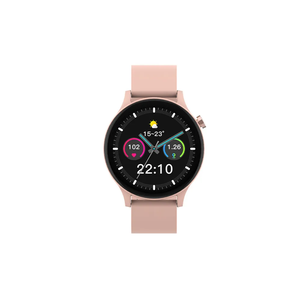 Smartwatch Bluetooth IP67 Maxlife Rose - Ne Manquez Plus Aucun Appel !