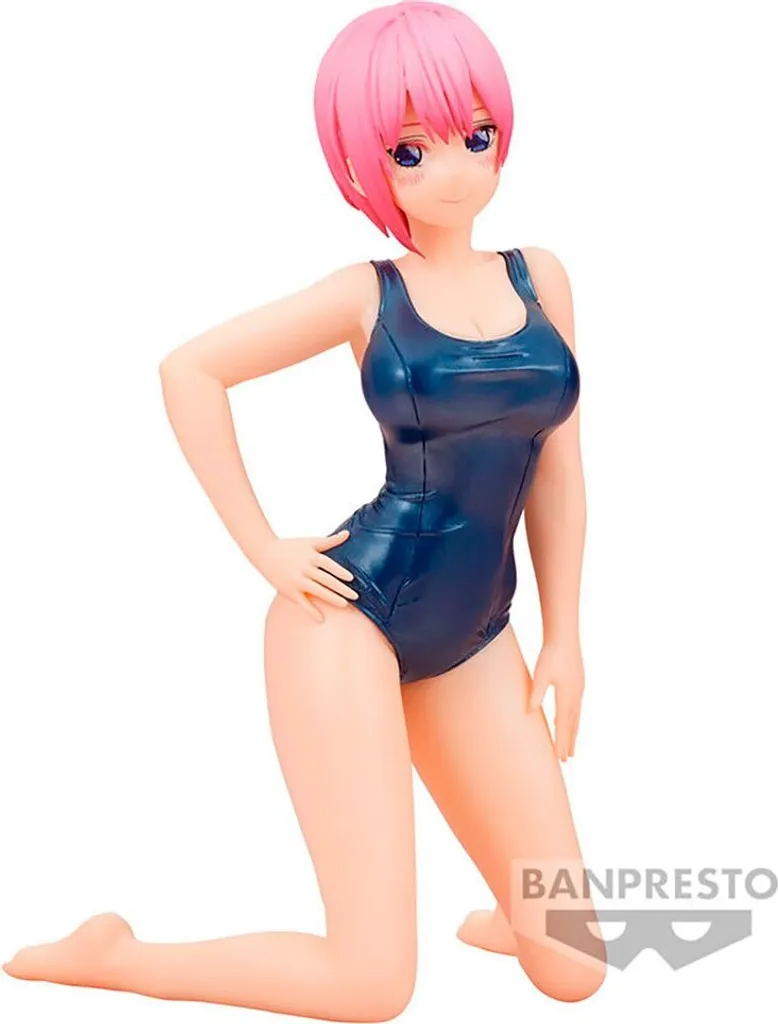 Figurine Ichika Nakano Bleue 15cm Style Scolaire Détails Finition Ciel