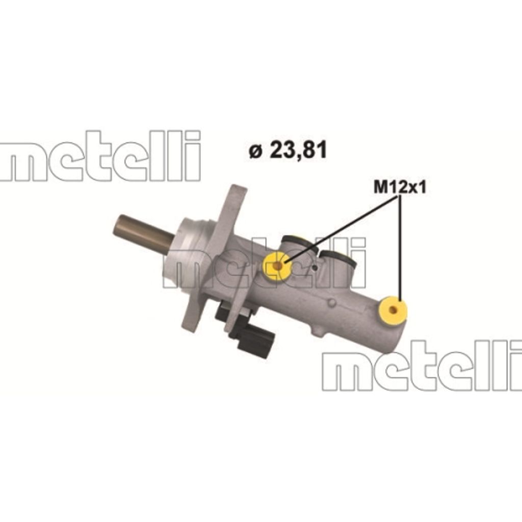 METELLI 05-1213 Bremszylinder Hauptbremszylinder für SEAT Produktbild 