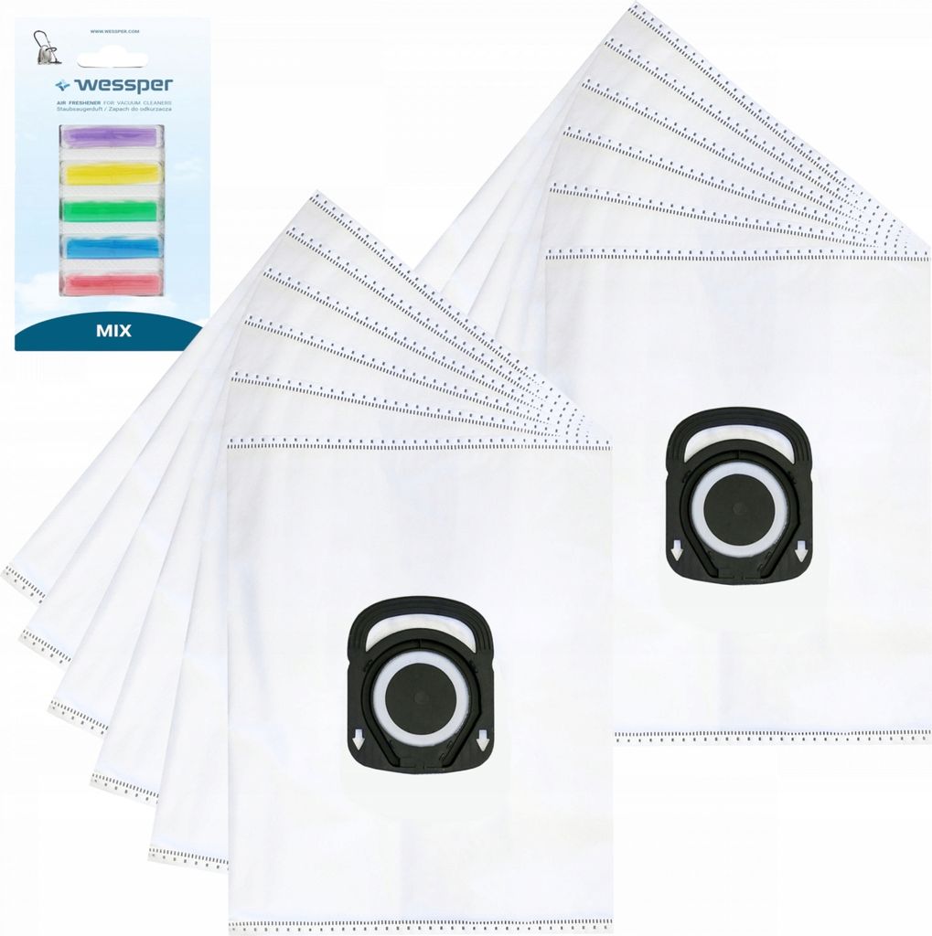 12 Staubsaugerbeutel Sillar Ersatz für Rowenta Hygiene+ ZR200520 ZR200720, passend für Compact Power, X-Trem Power und Silence Force + Duftmischung