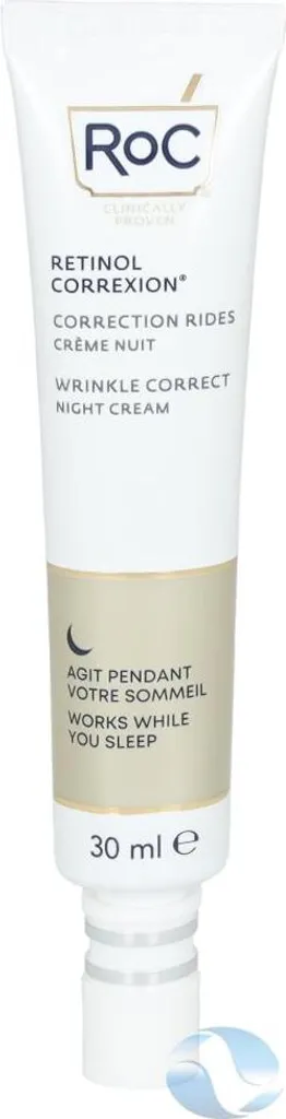 Crème de Nuit Correctrice Rides RoC Retinol Correxion Soin Anti-Âge 30ml