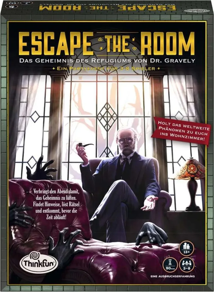 Jeu Escape the Room Secret Dr Gravely 76310 : Évadez-vous par la Logique