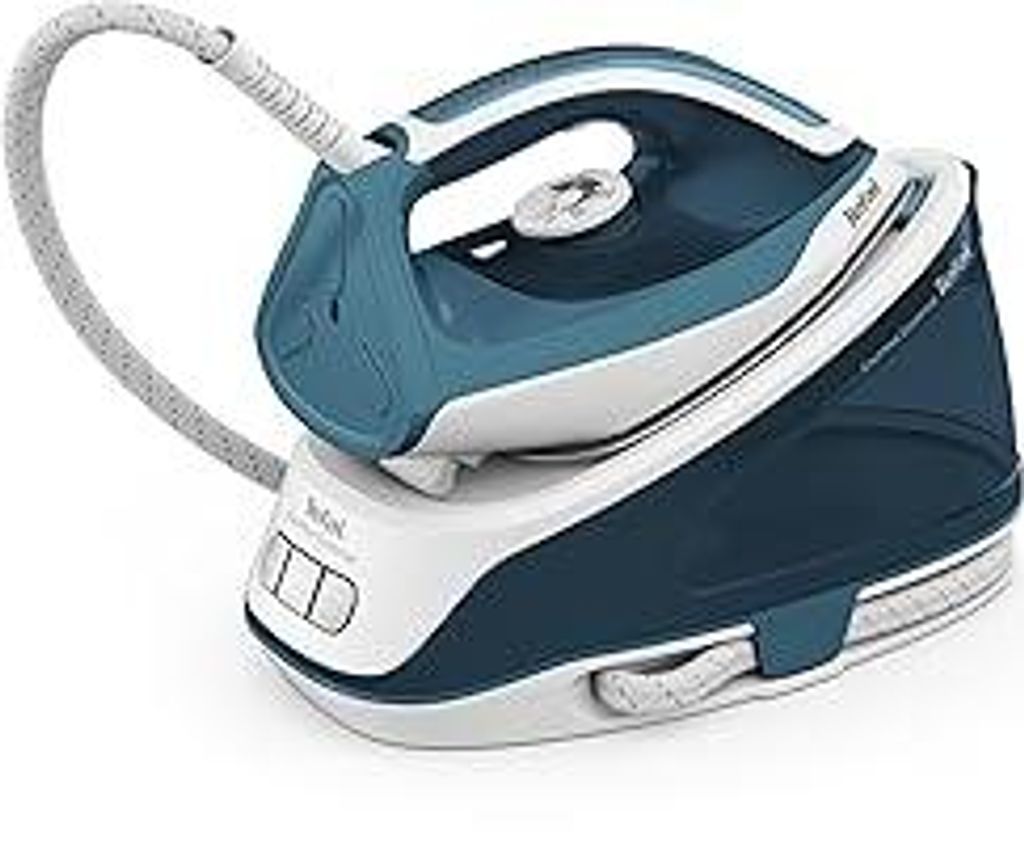 Tefal SV6115 Express Essential Dampfbügelstation|5,2 bar|Dampfstoß: 280 g/Min.,Dauerdampfmenge: 120 g/Min.|Calc Clear-Technologie|Xpress Glide B...