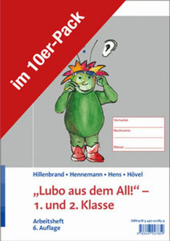 Lubo de l'espace ! Méthode interactive 1ère et 2ème classe illustrée - 2